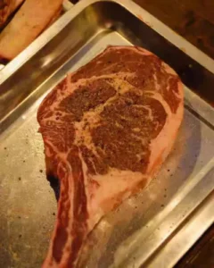 Click to view full screen Australian tomahawk steak, approximately 1.2 kg. photo review