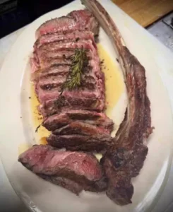 Click to view full screen Australian tomahawk steak, approximately 1.2 kg. photo review